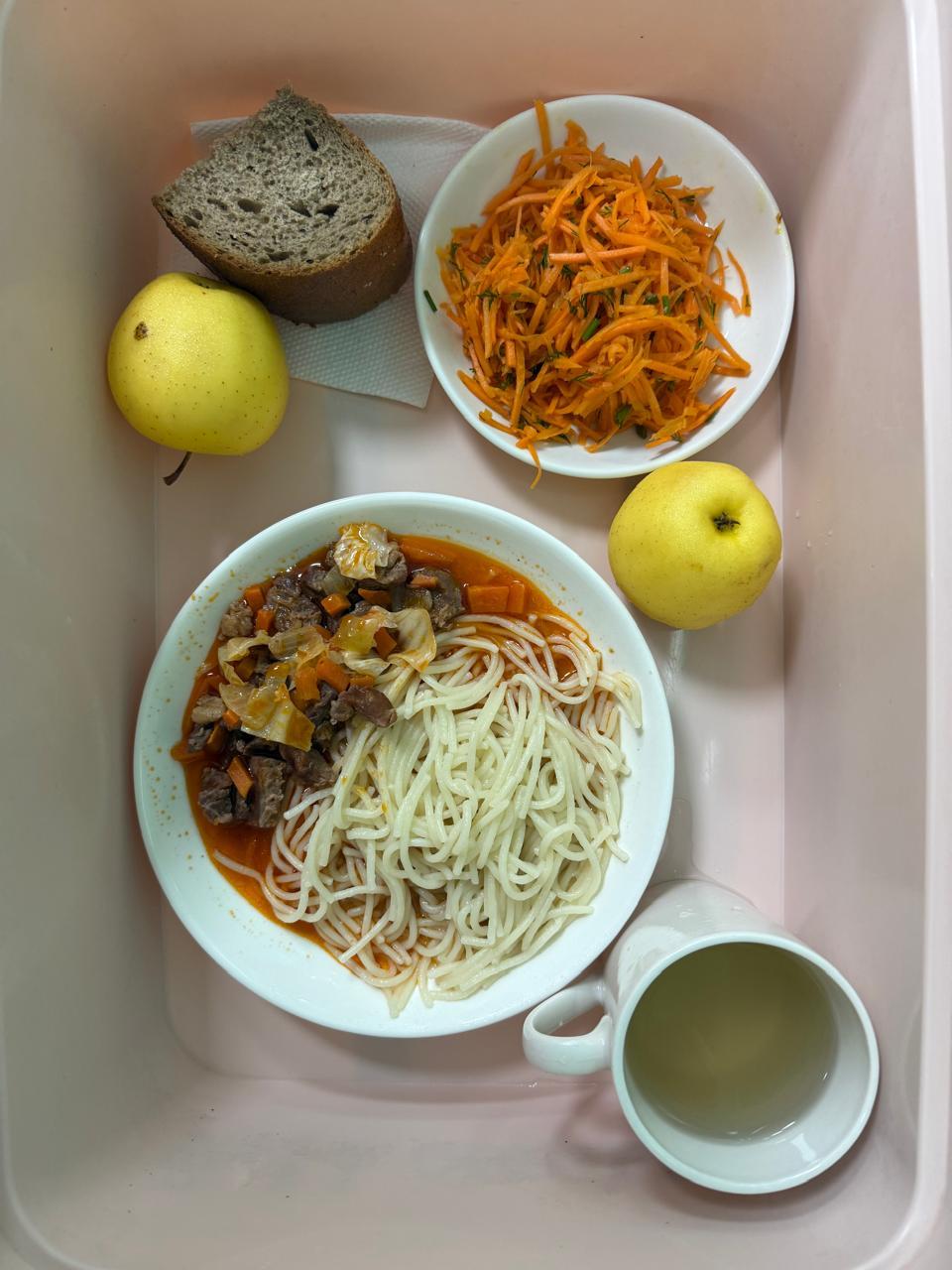 І күндік ас мәзірі ІІІ апта 1 күн